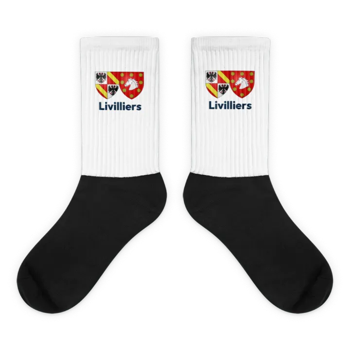 Chaussettes — blason de Livilliers