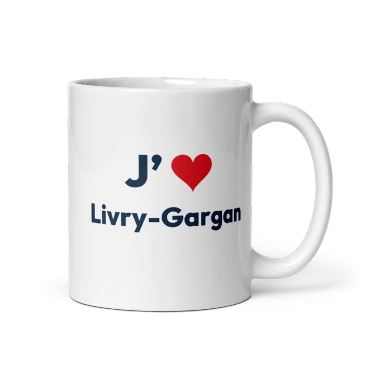 Mug « J’❤ Livry-Gargan »