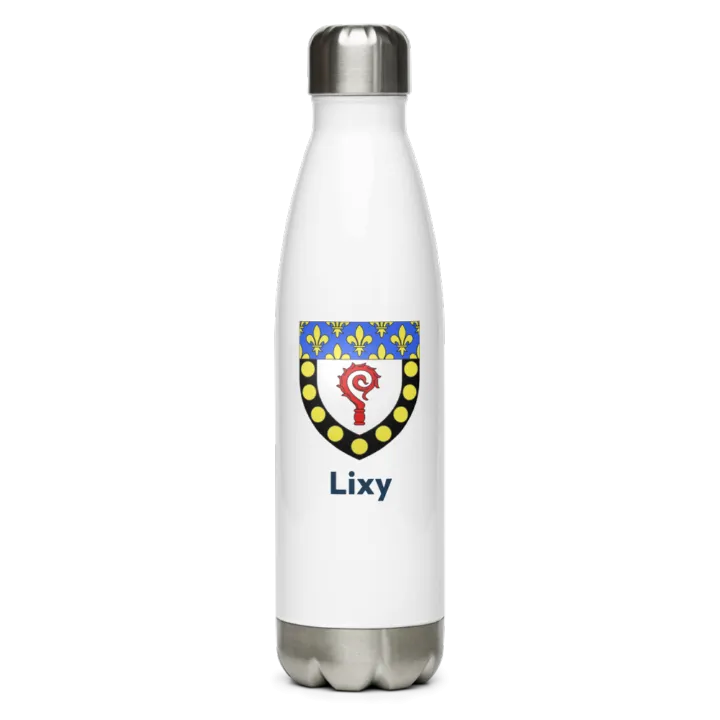 Gourde inox blason de Lixy