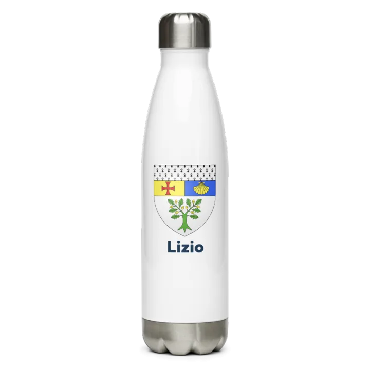 Gourde inox blason de Lizio