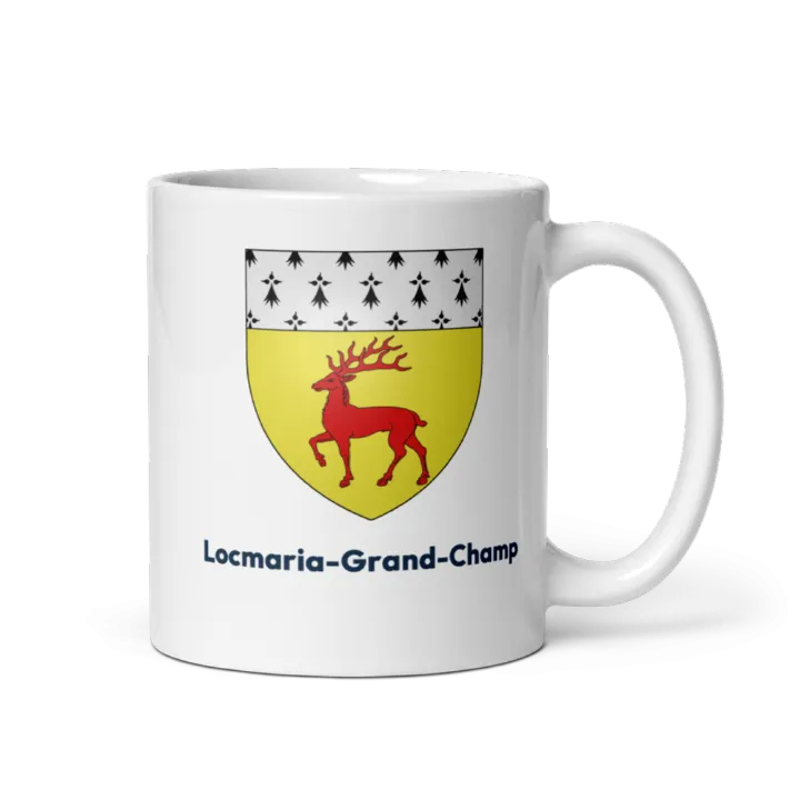 Mug blason de Locmaria-Grand-Champ