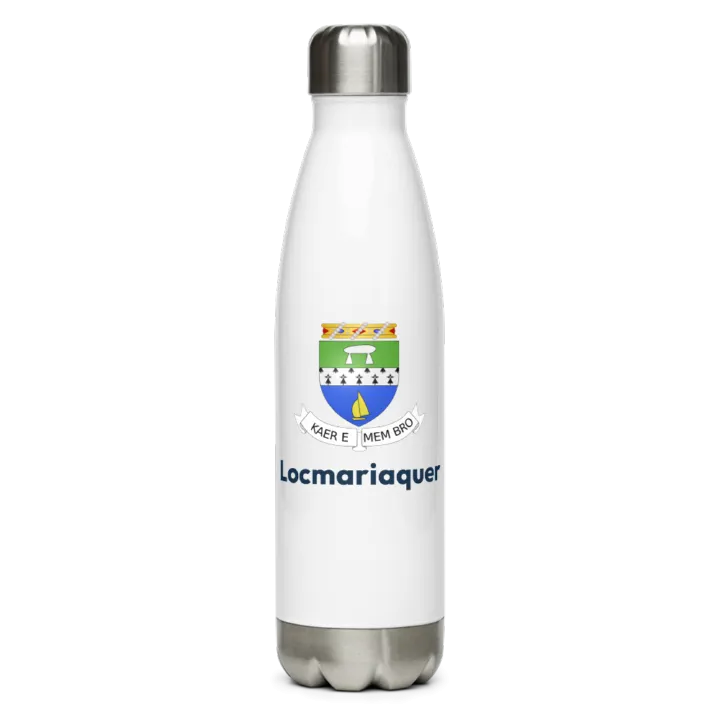 Gourde inox blason de Locmariaquer