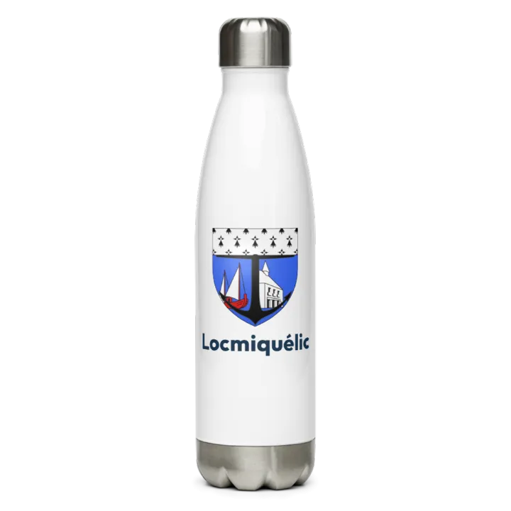 Gourde inox blason de Locmiquélic