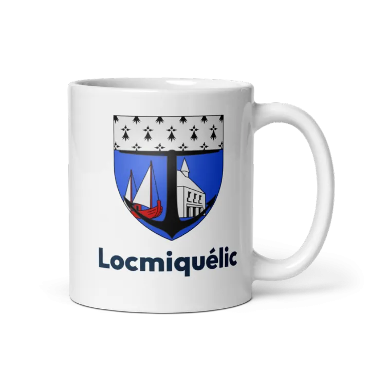 Mug blason de Locmiquélic