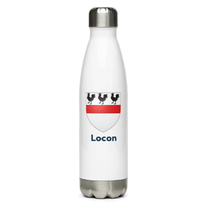 Gourde inox blason de Locon