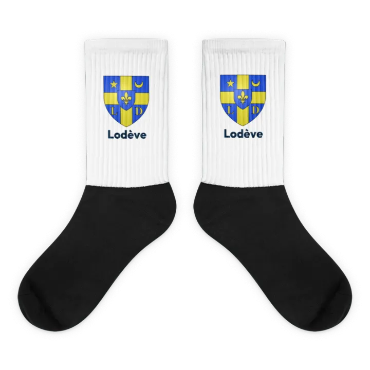 Chaussettes — blason de Lodève