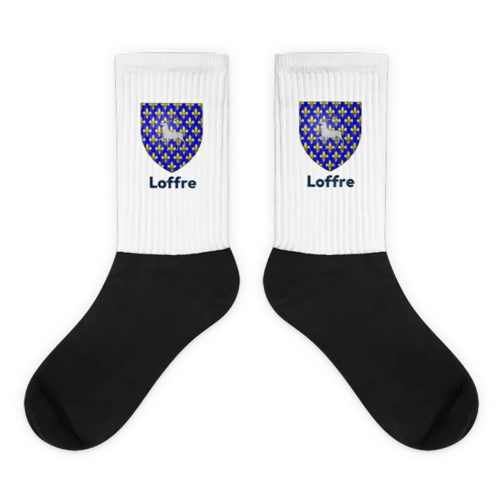 Chaussettes — blason de Loffre