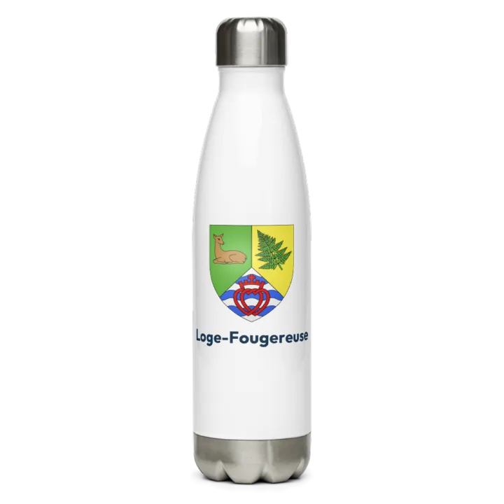 Gourde inox blason de Loge-Fougereuse