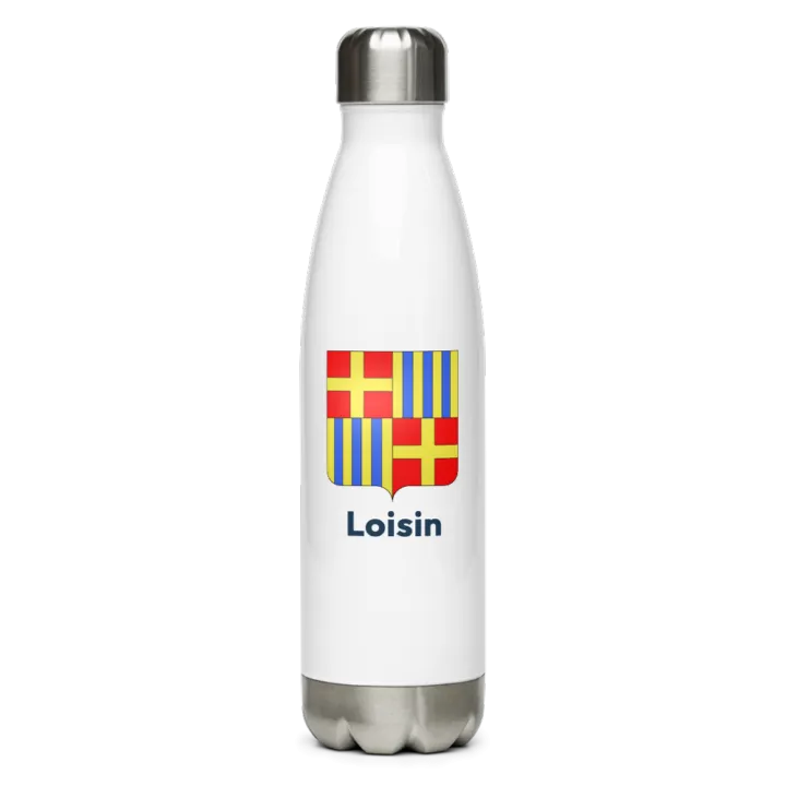 Gourde inox blason de Loisin