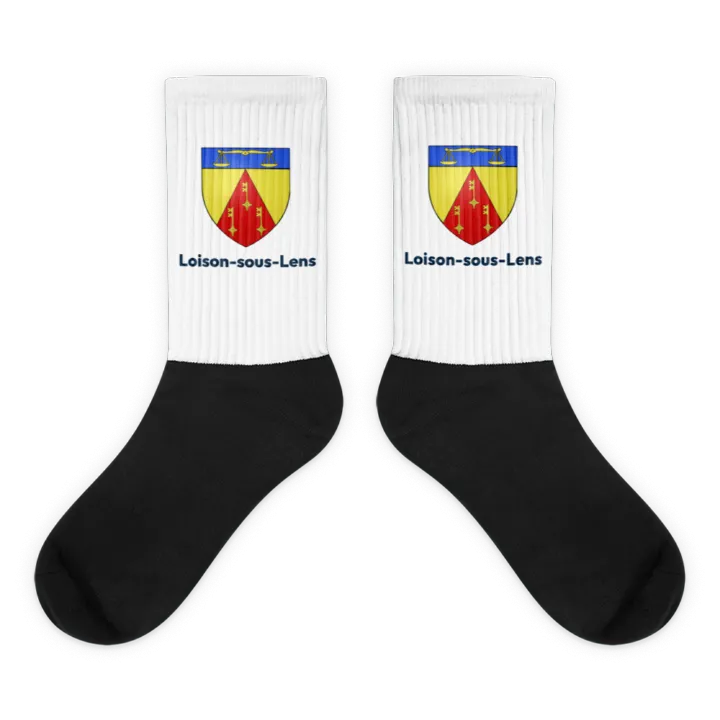 Chaussettes — blason de Loison-sous-Lens