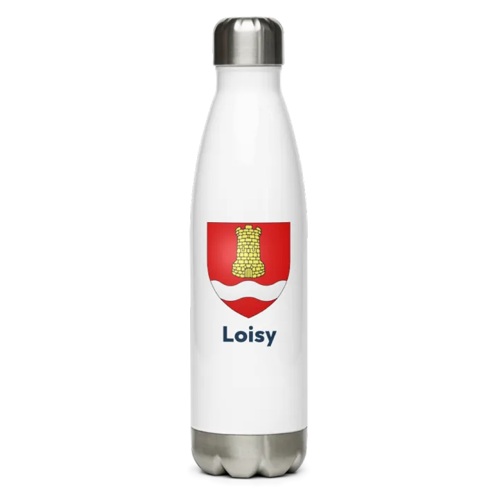 Gourde inox blason de Loisy