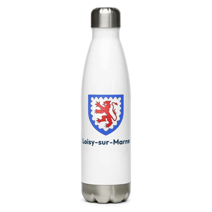 Gourde inox — blason de Loisy-sur-Marne