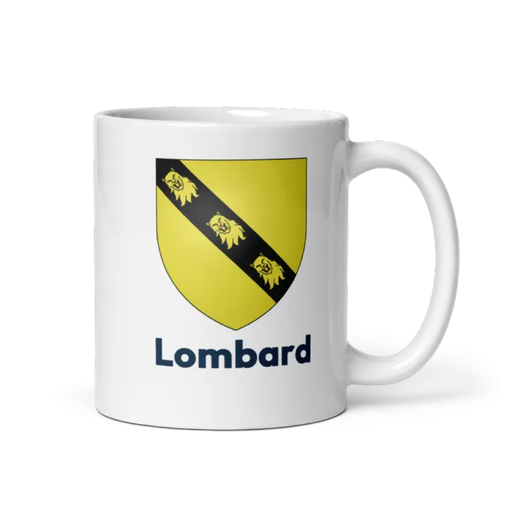Mug blason de Lombard