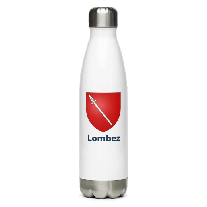 Gourde inox blason de Lombez