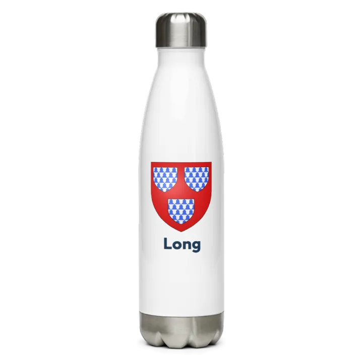 Gourde inox blason de Long