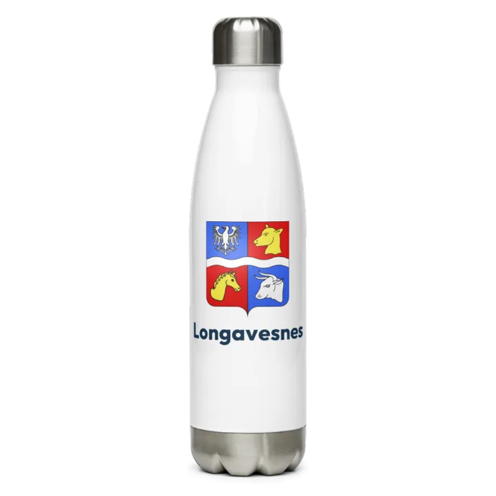 Gourde inox blason de Longavesnes
