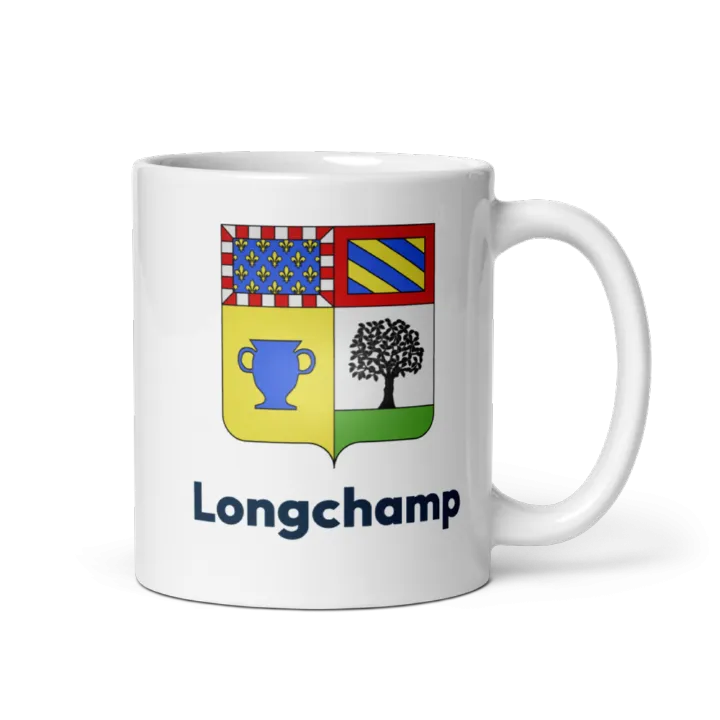 Mug blason de Longchamp