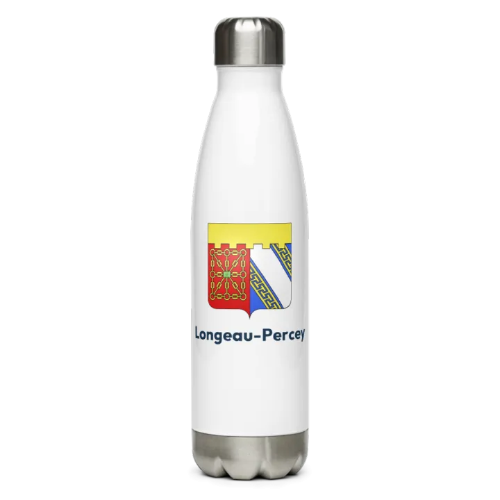 Gourde inox blason de Longeau-Percey