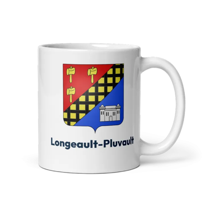 Mug blason de Longeault-Pluvault