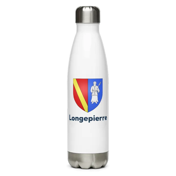 Gourde inox blason de Longepierre