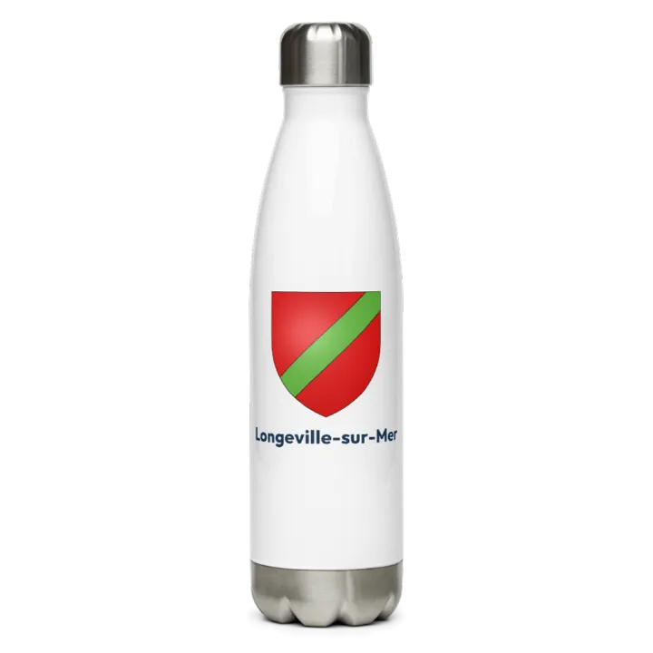 Gourde inox blason de Longeville-sur-Mer