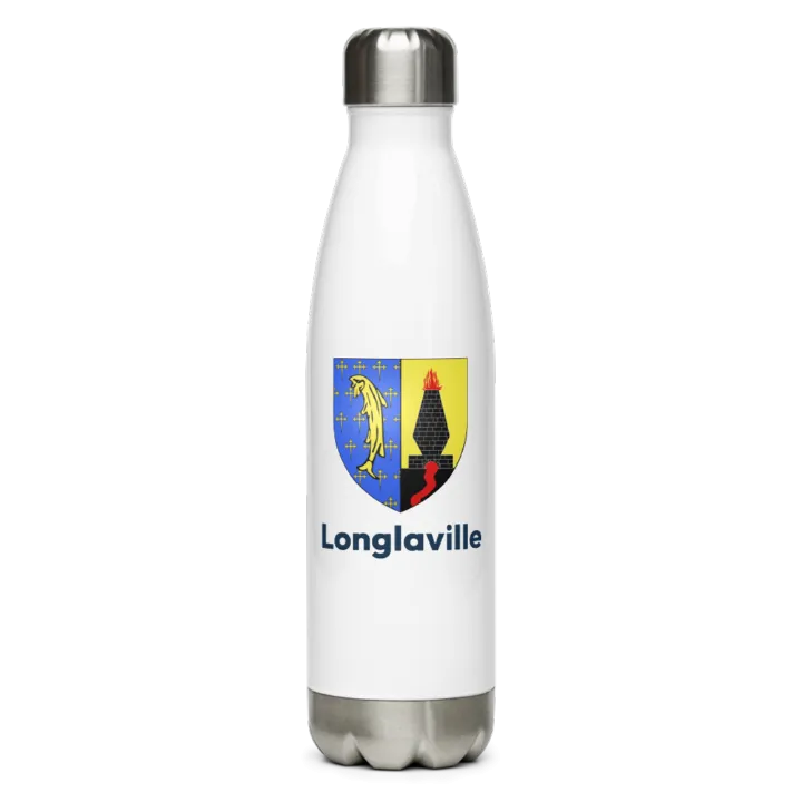 Gourde inox blason de Longlaville