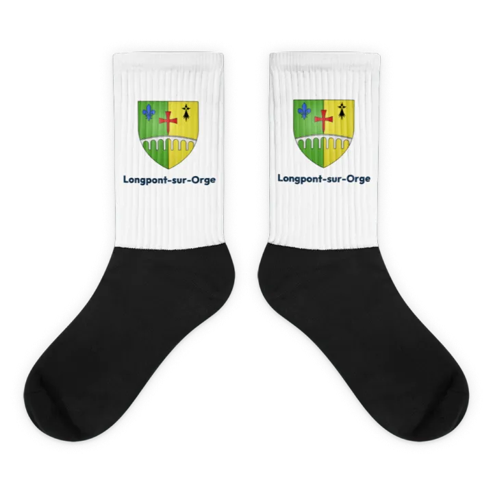 Chaussettes — blason de Longpont-sur-Orge