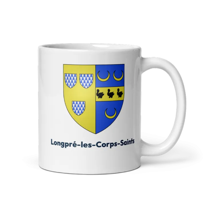 Mug blason de Longpré-les-Corps-Saints