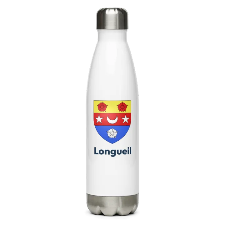 Gourde inox blason de Longueil