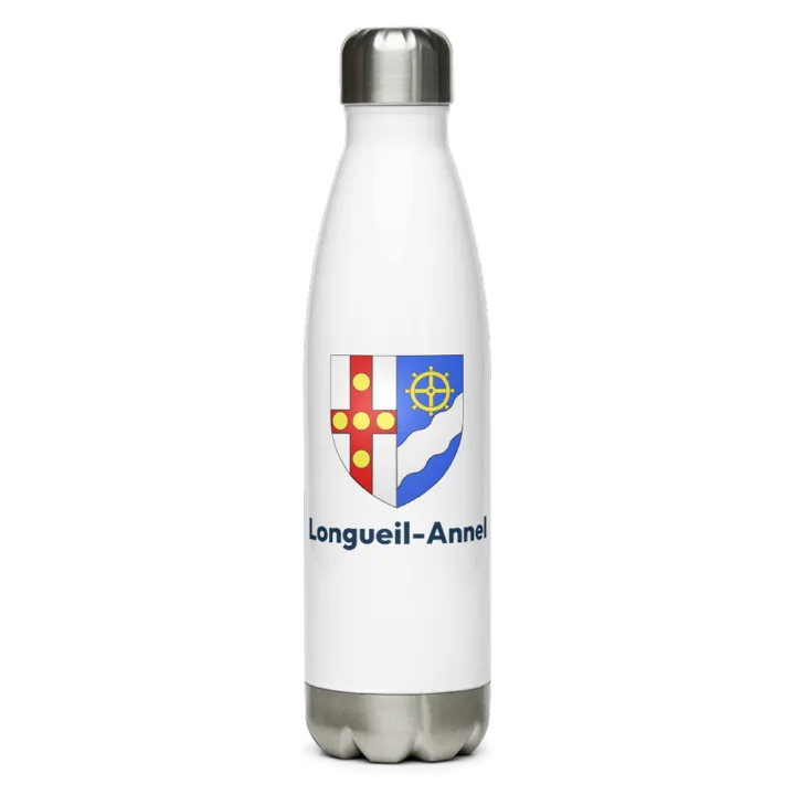 Gourde inox blason de Longueil-Annel