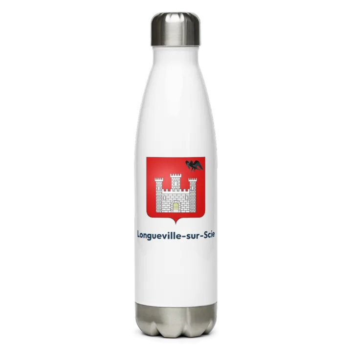 Gourde inox blason de Longueville-sur-Scie