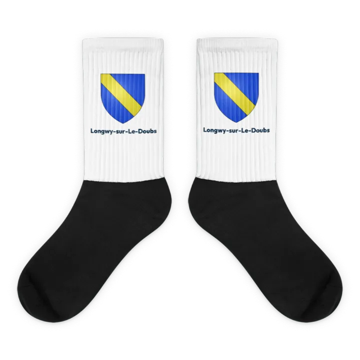 Chaussettes — blason de Longwy-sur-le-Doubs