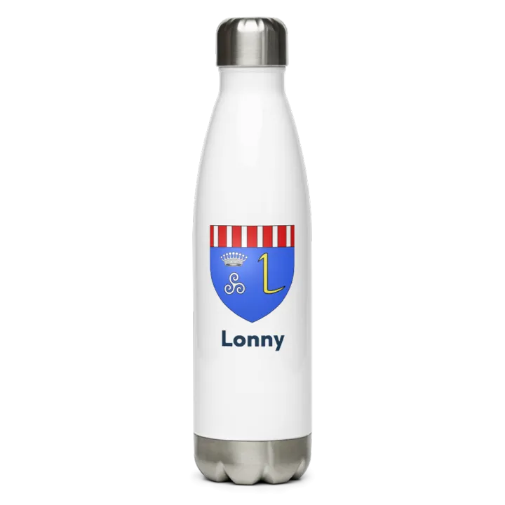 Gourde inox blason de Lonny