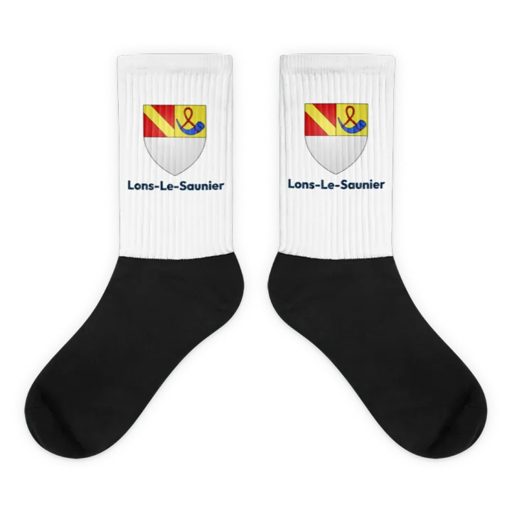Chaussettes — blason de Lons-le-Saunier