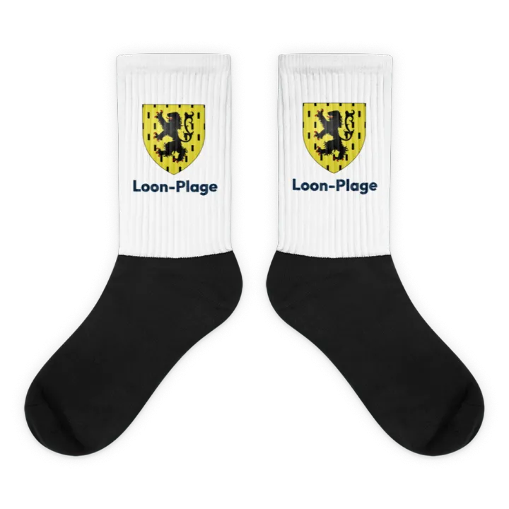 Chaussettes — blason de Loon-Plage
