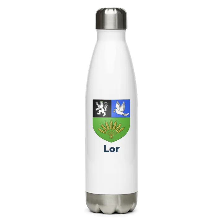 Gourde inox blason de Lor