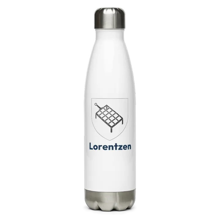 Gourde inox blason de Lorentzen