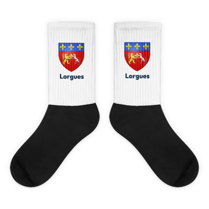 Chaussettes — blason de Lorgues
