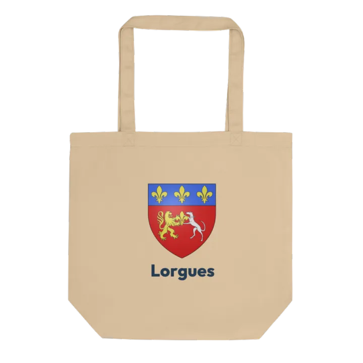 Tote bag coton bio — blason de Lorgues