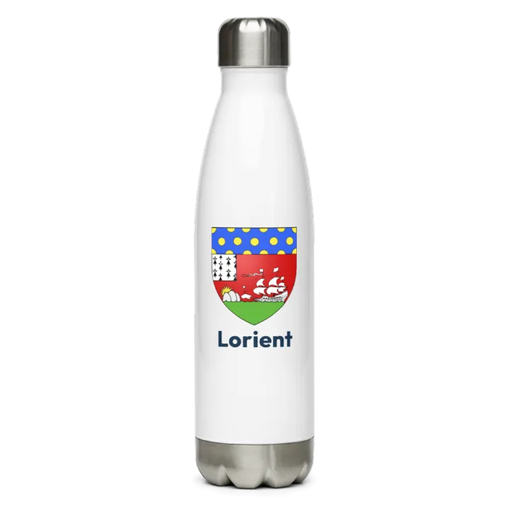 Gourde inox blason de Lorient