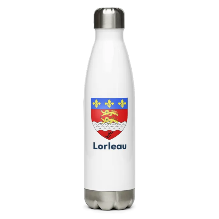 Gourde inox blason de Lorleau