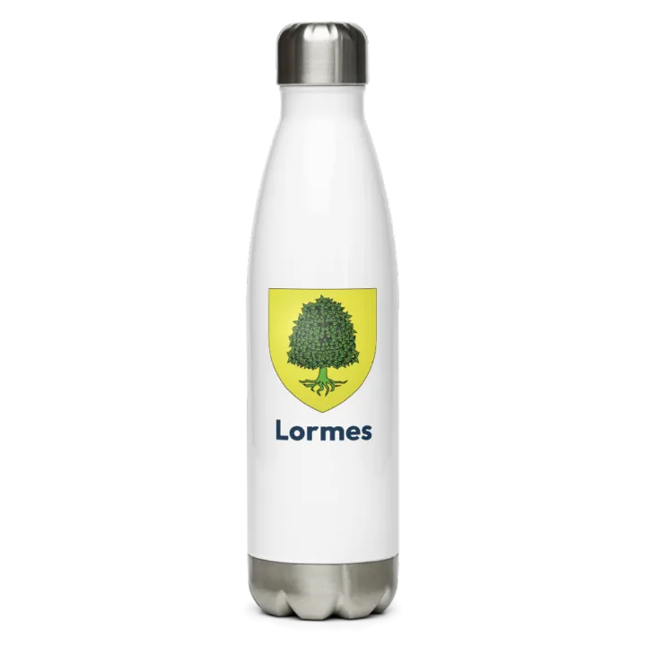 Gourde inox blason de Lormes