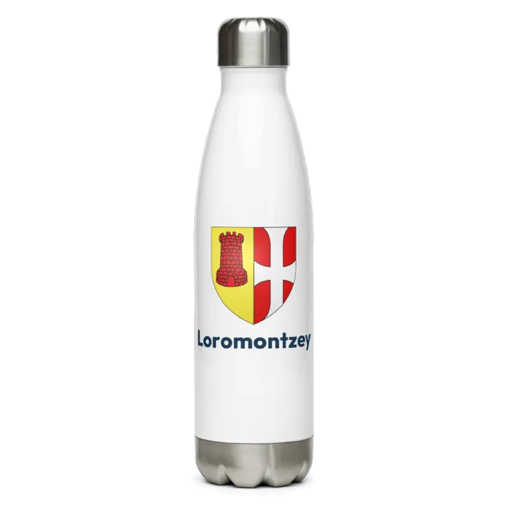 Gourde inox blason de Loromontzey