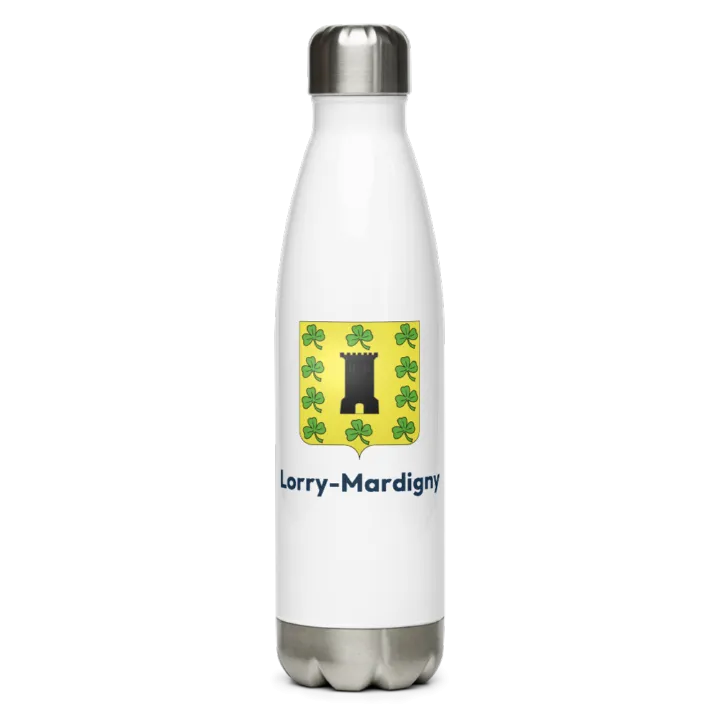 Gourde inox blason de Lorry-Mardigny