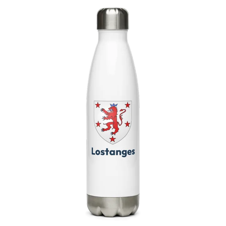Gourde inox blason de Lostanges