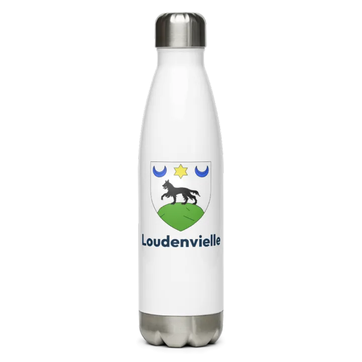 Gourde inox blason de Loudenvielle