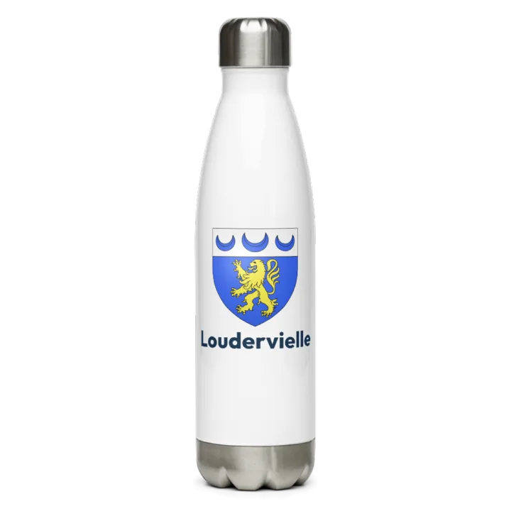 Gourde inox blason de Loudervielle