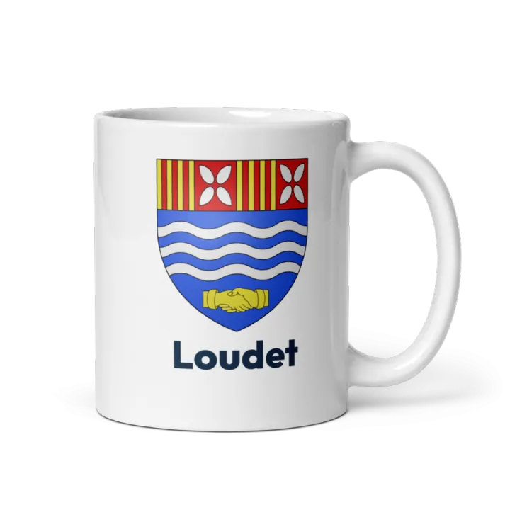 Mug blason de Loudet