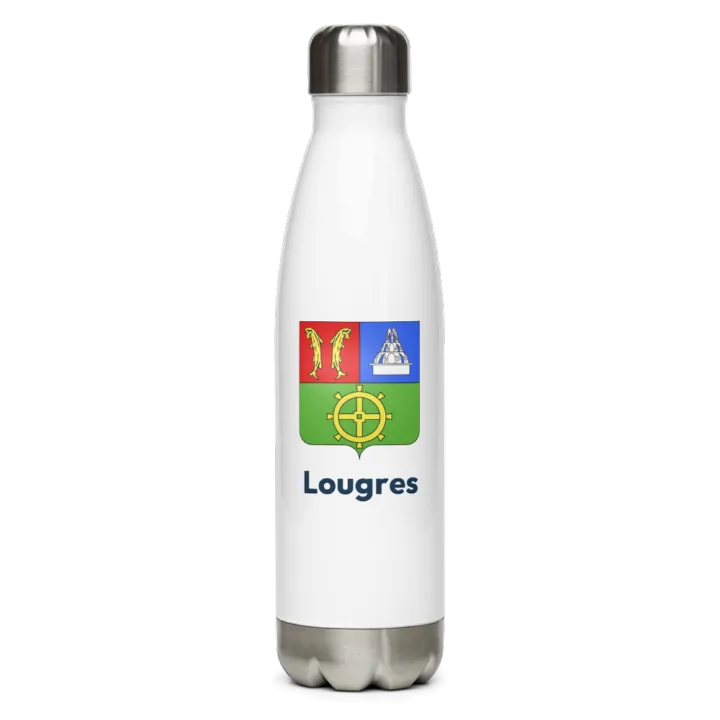 Gourde inox blason de Lougres
