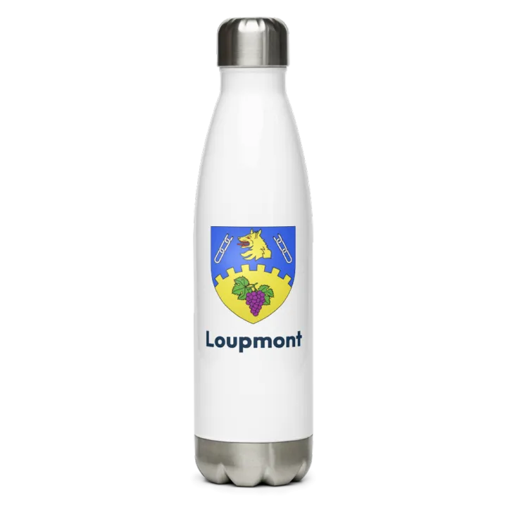 Gourde inox blason de Loupmont